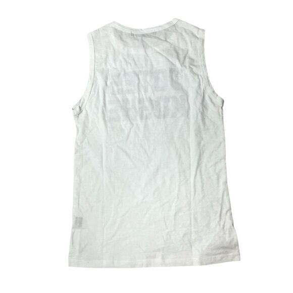 Unkosher Market TOTES KOSHE White Tank Top Black Graphic Size XS - Picture 4 of 6